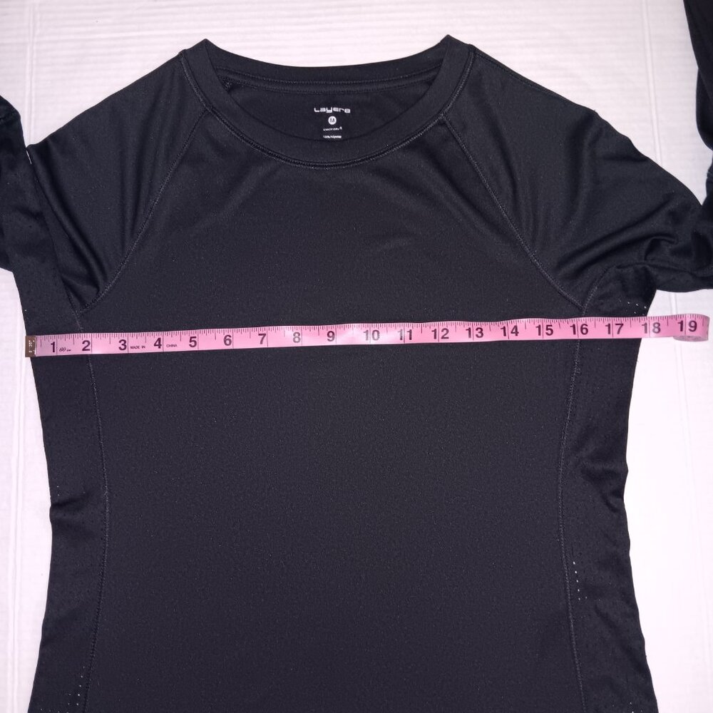 LAYER 8 MESH SIDES THUMB HOLES ACTIVE TOP - Picture 6 of 12